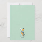 Biking draagt met de Uitnodiging van Halloween van (Achterkant)