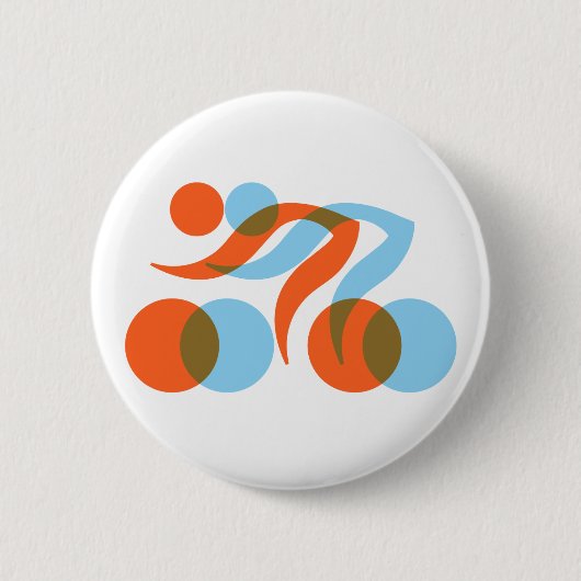 Biking_Fever_2_cyclers.png Ronde Button 5,7 Cm (Voorkant)
