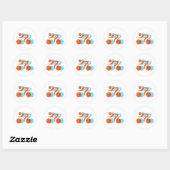 Biking_Fever_2_cyclers.png Ronde Sticker (Vel)