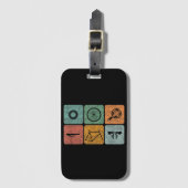 Biking fietsen  fietsenonderdelen fietsenlijst cad bagagelabel (Voorkant (verticaal))