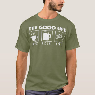 Biking geeft de beste koffiebike t-shirt
