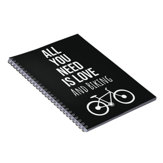 Biking Gifts Bicycle Cycling Bike Bicycling Biker Notitieboek (Rechterzijde)