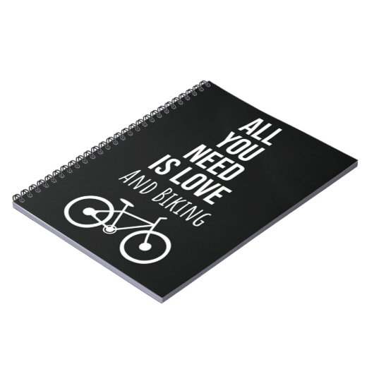 Biking Gifts Bicycle Cycling Bike Bicycling Biker Notitieboek (Linkerzijde)