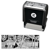 Biking Lover Cyclist Zelfinktende Stempel (In situ)