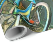 Biking Lover Gift | Fietsverf Cadeaupapier (Rol Hoek)