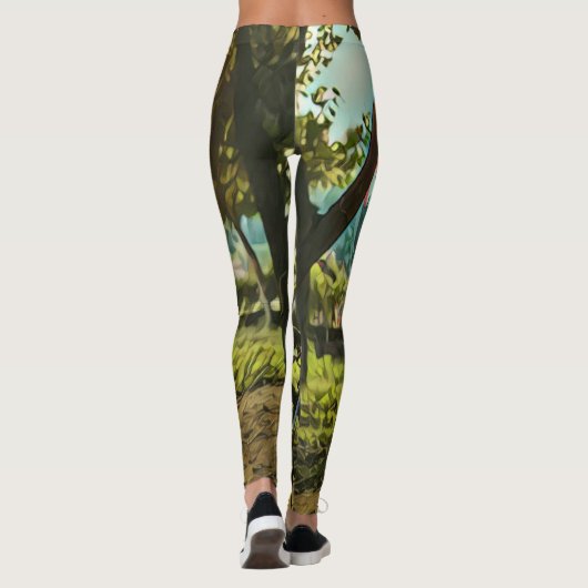 Biking Lover Gift | Fietsverf Leggings (Achterkant)