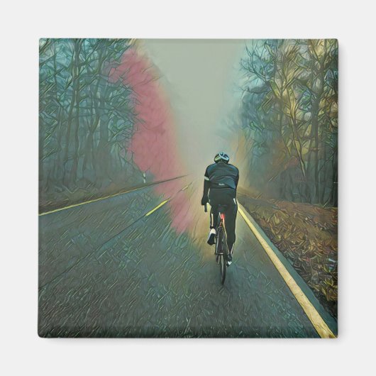 Biking Lover Gift | Fietsverf Magneet (Voorkant)