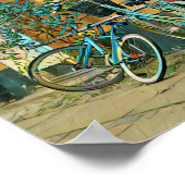 Biking Lover Gift | Fietsverf Poster (Hoek)