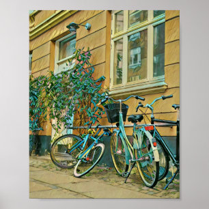 Biking Lover Gift   Fietsverf Poster