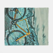 Biking Lover Gift Fleece Deken (Voorkant (Horizontaal))