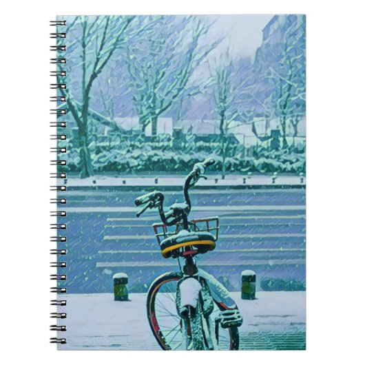 Biking Lover Gift Notitieboek (Voorkant)