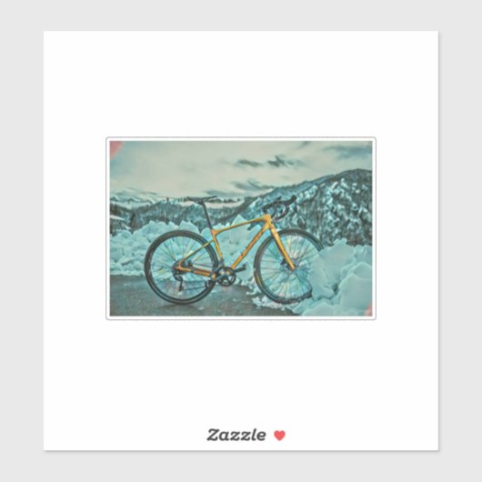 Biking Lover Gift Sticker (Vel)