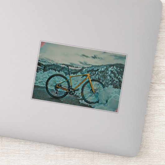 Biking Lover Gift Sticker (Detail)