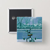 Biking Lover Gift Vierkante Button 5,1 Cm (Voorkant /achterkant)