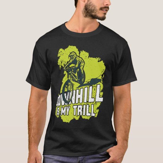 Biking MTB Shorts MTB Glove Downhill Mountain Bik T-shirt (Voorkant)