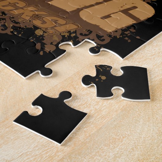 Biking Rocks. Legpuzzel (Zijkant)