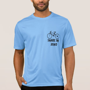 Biking Shirt, deel de weg, niet op me tikken. T-shirt