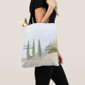 Biking through the countryside poetry tote bag (Dichtbij)