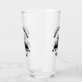 Biking van bergen is mijn therapie glas (Links)