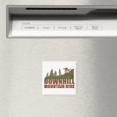 Biking van bergen naar beneden magneet (Insitu (Vaatwasser))