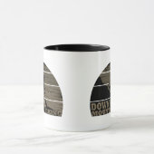 Biking van bergen naar beneden mok (Midden)