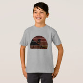 Biking van bergen naar beneden t-shirt (Voorkant volledig)