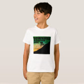 Biking van bergen naar beneden t-shirt (Voorkant volledig)