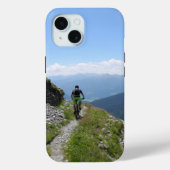 Biking van bergen op het platteland Case-Mate iPhone case (Achterkant)