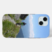 Biking van bergen op het platteland Case-Mate iPhone case (Achterkant (horizontaal))