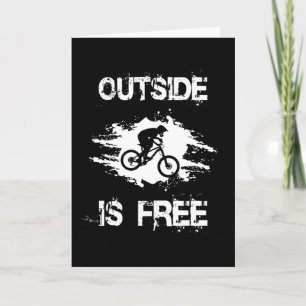 Biking van mountainbike MTB fietsenfiets Cycling I Kaart