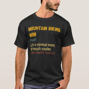 Biking van mountainbiking Definitie roud Mountain  T-shirt