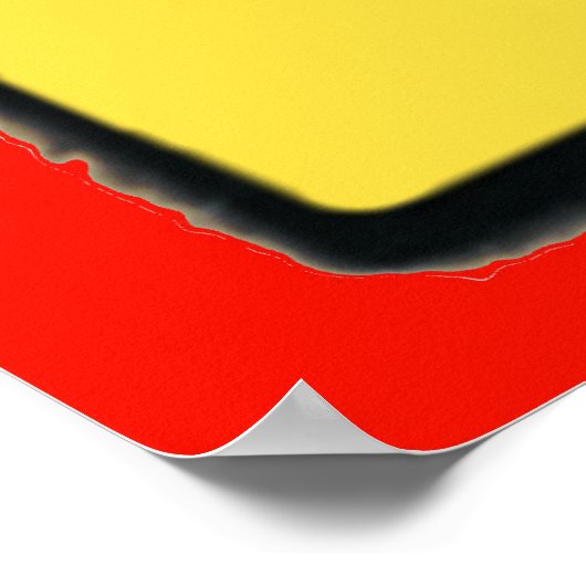 Bikini Abstract Poster (Hoek)