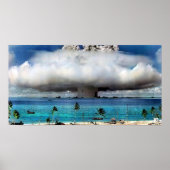 Bikini Atoll Nuclear Test C 1946 Poster (Voorkant)