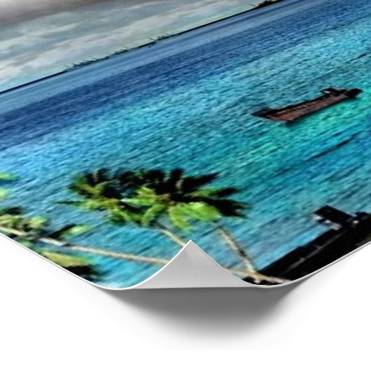 Bikini Atoll Nuclear Test C 1946 Poster (Hoek)