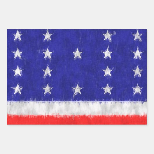 Bikini Atoll Oil Painting Drawing Inpakpapier Vel (Voorkant 2)