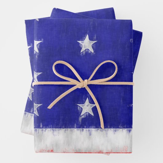 Bikini Atoll Oil Painting Drawing Inpakpapier Vel (In situ)