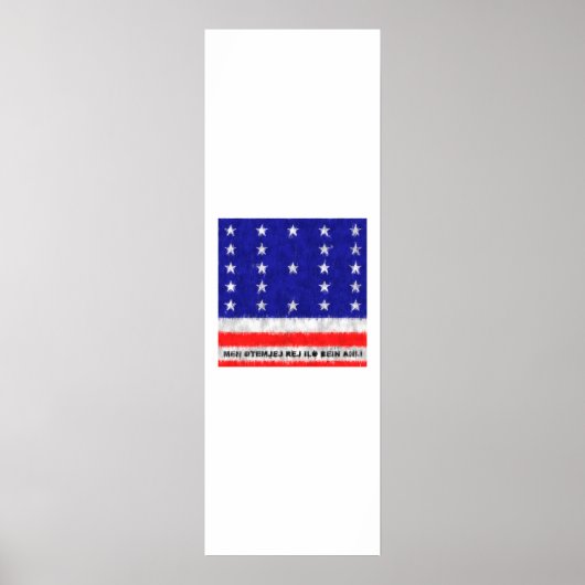 Bikini Atoll Oil Painting Drawing Poster (Voorkant)