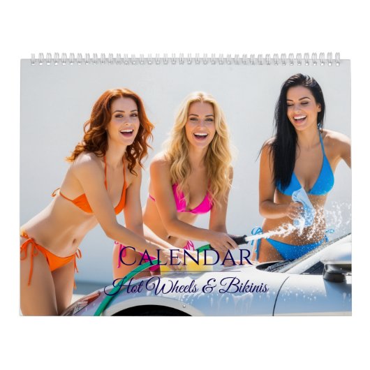Bikini Autowas Kalender – Verbazingwekkende Vrouwe (Hoes)