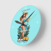 Bikini Babe Groot Pet- Grote Cocktail Thunder_Cove Ronde Klok (Hoek)