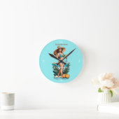 Bikini Babe Groot Pet- Grote Cocktail Thunder_Cove Ronde Klok (Huis)