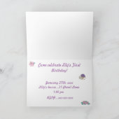 Bikini Baby Oyster Shell Party Invitation (Binnen)