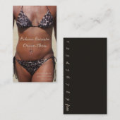 Bikini Barista drive-Thru Uw Aangepaste Foto Klantenkaartje (Voorkant / Achterkant)