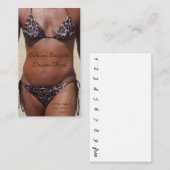 Bikini Barista drive-Thru Uw Aangepaste Foto Klantenkaartje (Voorkant / Achterkant)