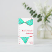 Bikini Barista Espresso Drive-Thru Klantenkaartje (Staand voorkant)