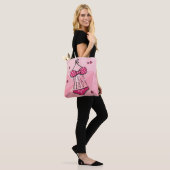 Bikini Beach Ready Girly Pink Tote Bag (Op model)