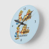Bikini Beach Time Thunder_Cove Ronde Klok (Hoek)