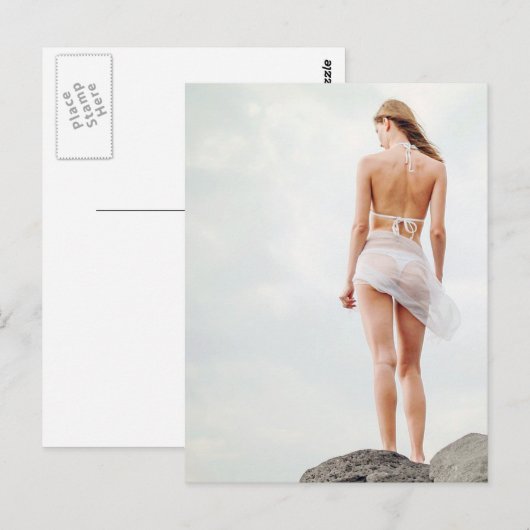 Bikini Beauty! Foto briefkaart (Voorkant / Achterkant)