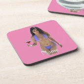 Bikini Beauty Thunder_Cove Bier Onderzetter (Linkerzijde)