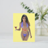 Bikini Beauty Thunder_Cove Briefkaart (Staand voorkant)