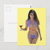 Bikini Beauty Thunder_Cove Briefkaart (Voorkant / Achterkant)